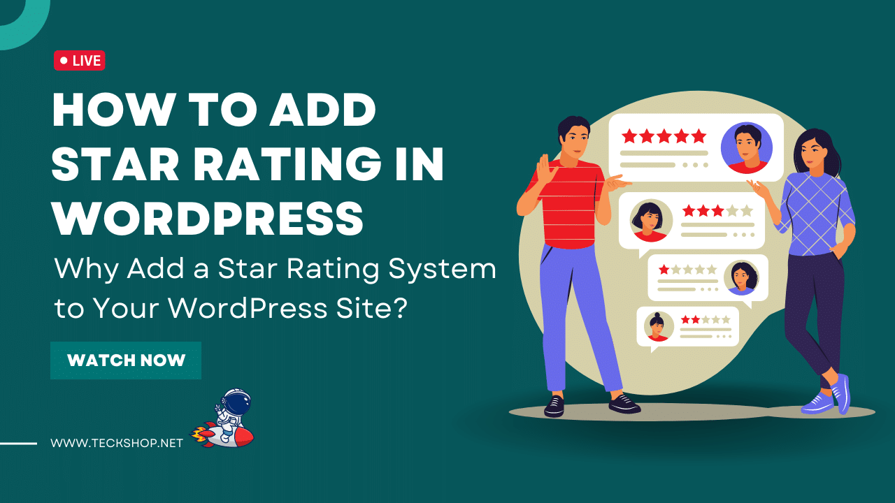 How To Add Star Rating In Wordpress
