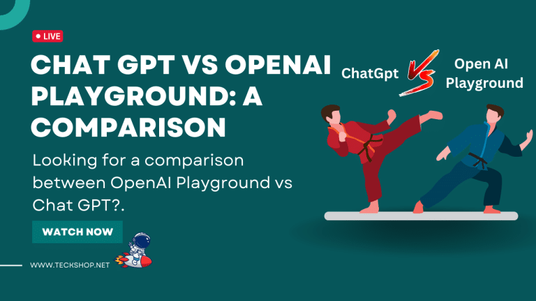 OpenAI Playground vs Chat GPT